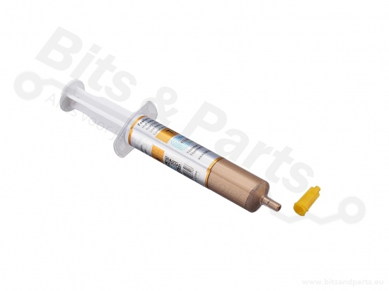 Koelpasta / thermal paste spuit silicone goud 10ml/30gr